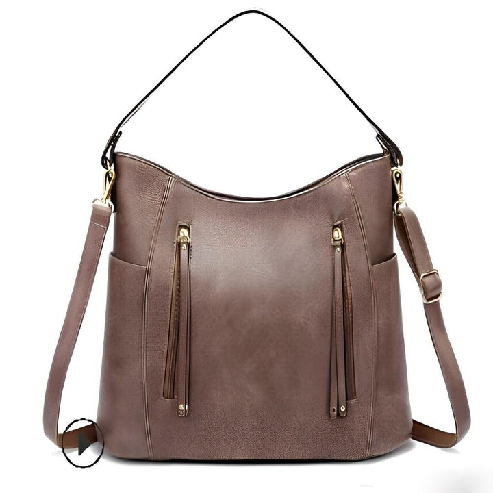 Sac à Épaule Femme en Cuir Vintage — Georgia | Élégance Intemporelle