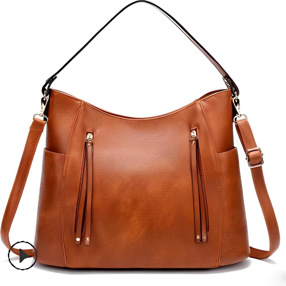 Sac à Épaule Femme en Cuir Vintage — Georgia | Élégance Intemporelle