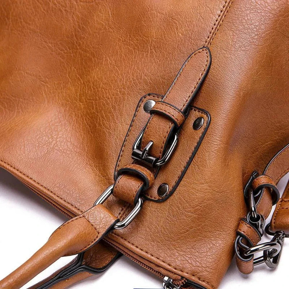 Sac à Bandoulière Femme en Cuir Chic — Sienna | Attrait Élégant