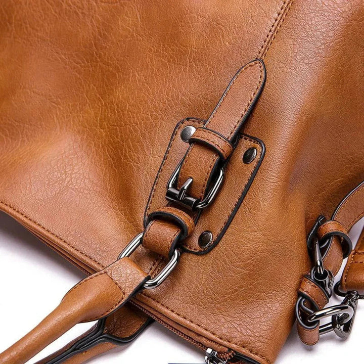 Sac à Bandoulière Femme en Cuir Chic — Sienna | Attrait Élégant