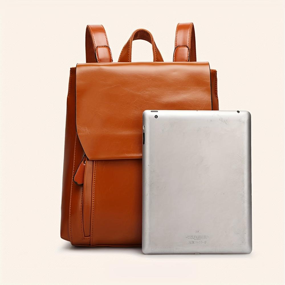 Sac à Dos Femme en Cuir Vintage Matelassé — Clara | Style Rétro