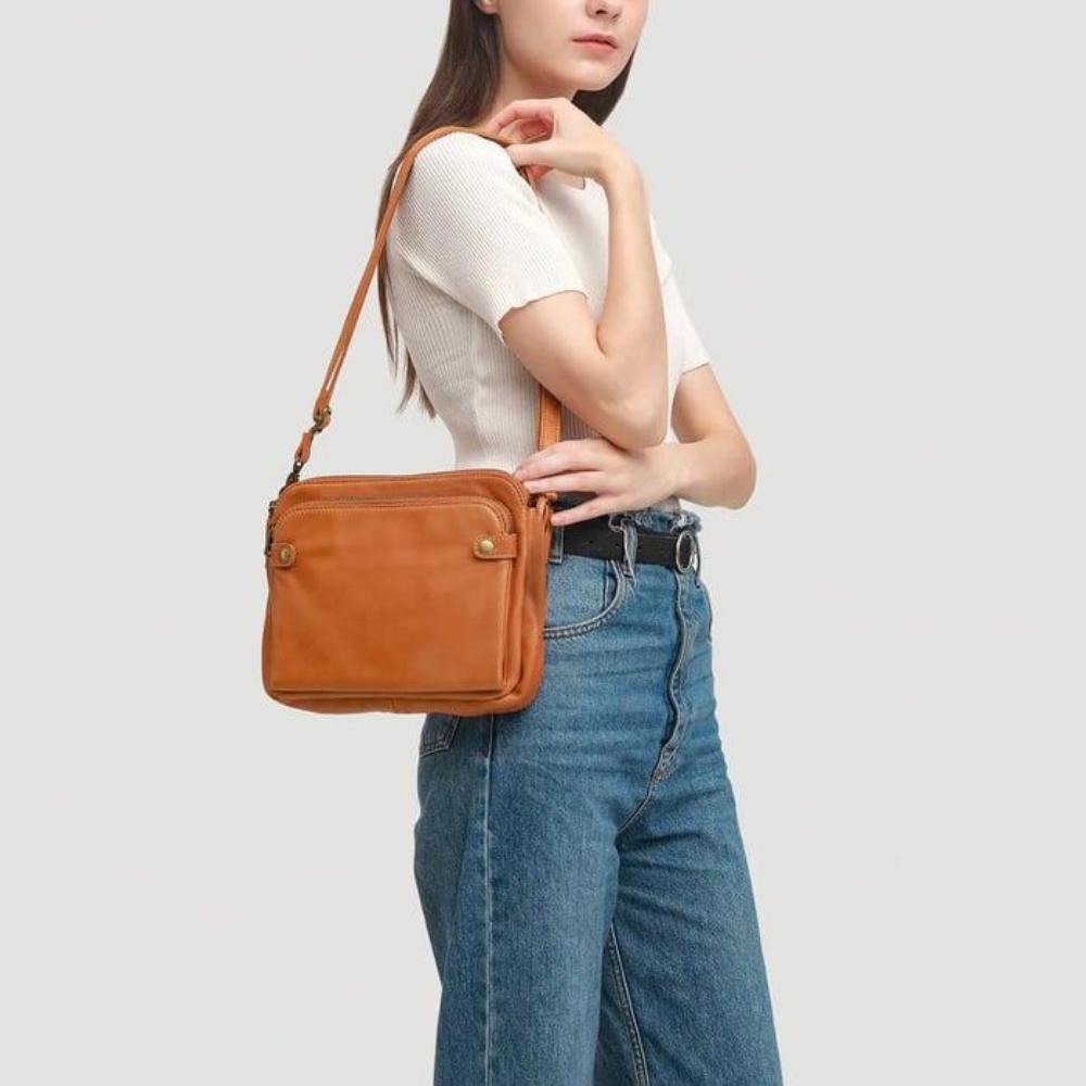 Sac Bandoulière Femme en Cuir — Kim | Masterpiece Classique