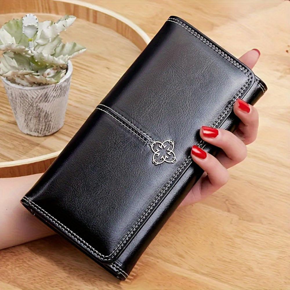 Portefeuille Femme en Cuir Bifold — Eva | Tendance