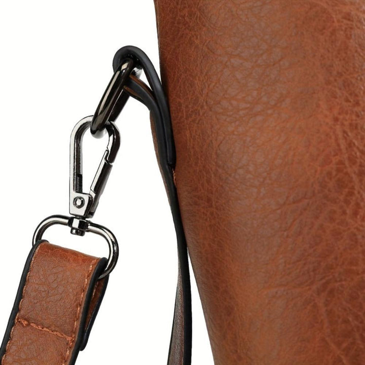 Sac Cabas Femme en Cuir Vintage — Charlotte | Élégance Classique