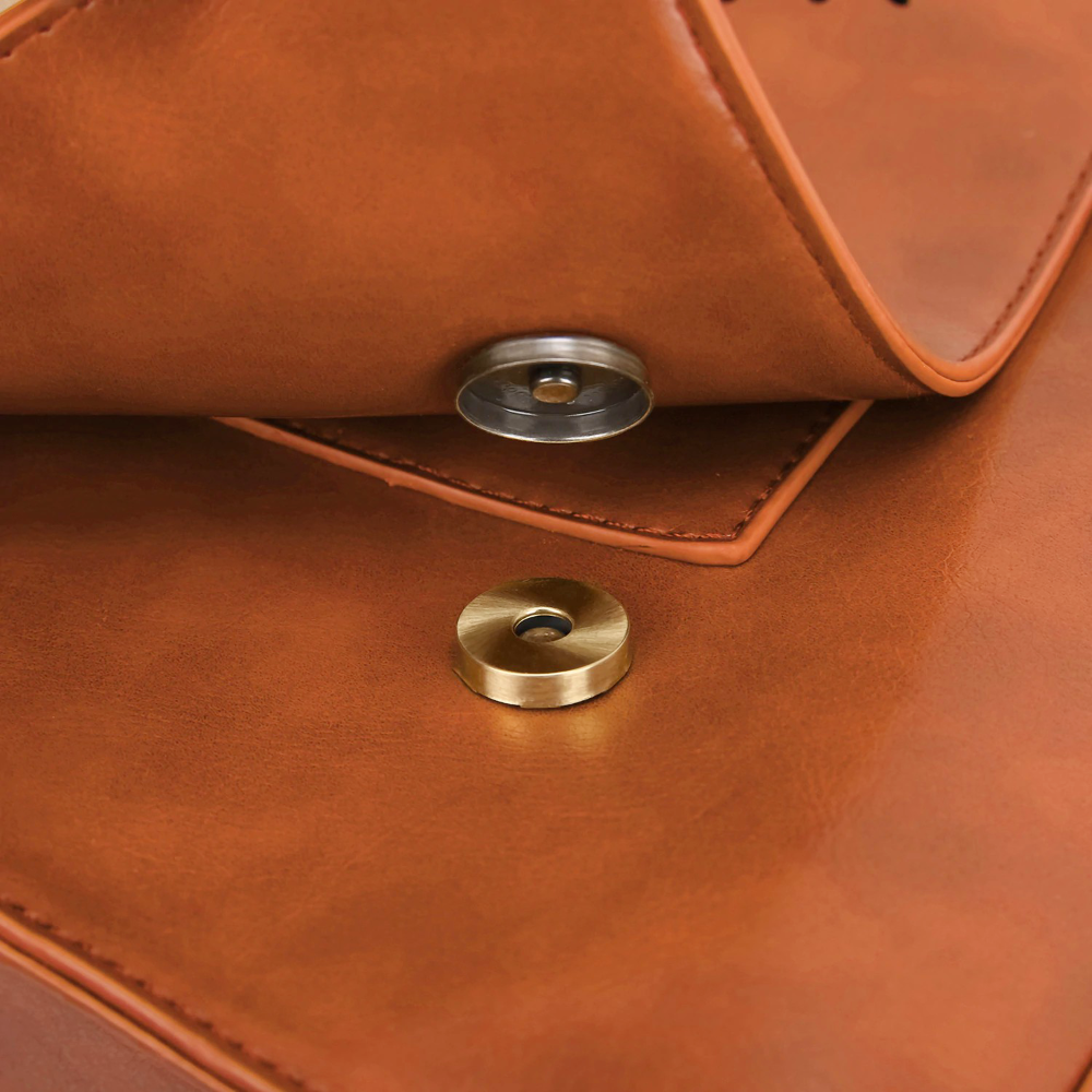 Sac à Épaule Femme en Cuir Chic — Nœud Papillon Élégant