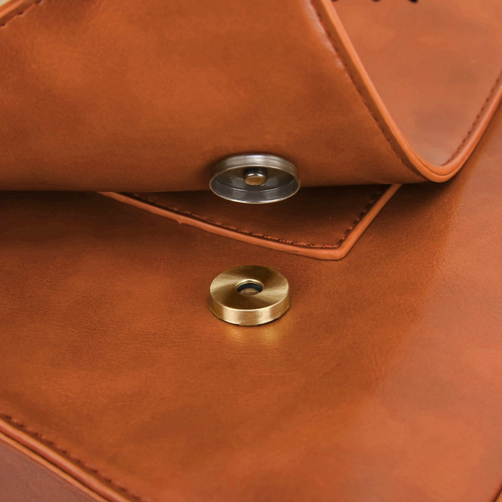 Sac à Épaule Femme en Cuir Chic — Nœud Papillon Élégant
