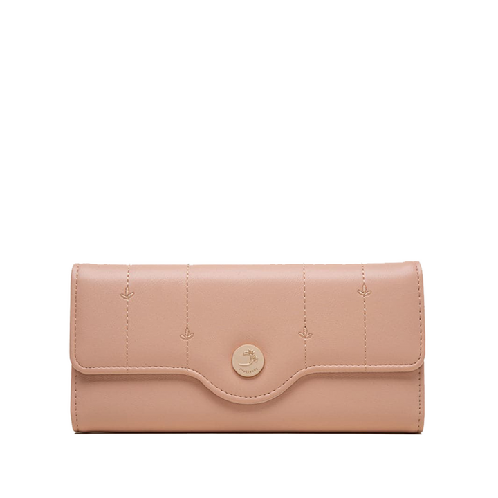 Portefeuille Femme en Cuir Trifold — Porte-Monnaie Chic