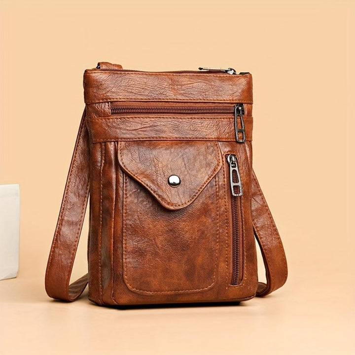 Sac Bandoulière Femme en Cuir Vintage — Clara | Charme Rétro