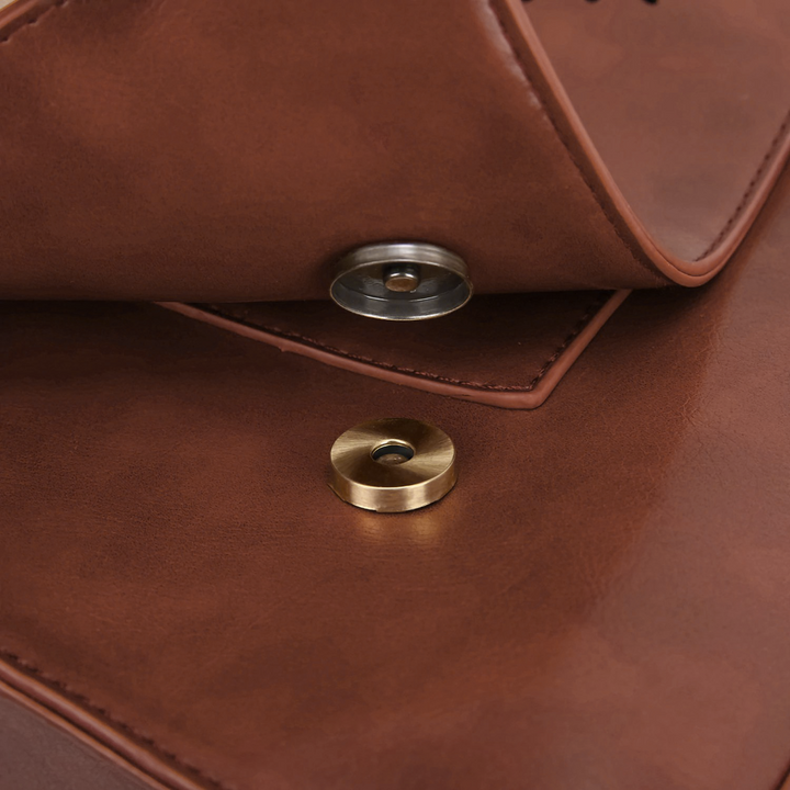 Sac à Épaule Femme en Cuir Chic — Nœud Papillon Élégant