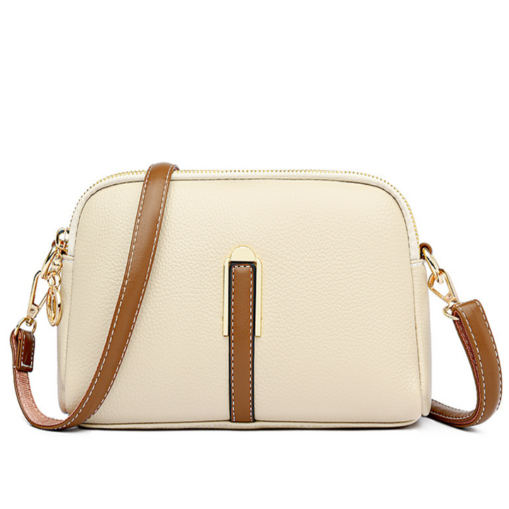 Sac Bandoulière Femme en Cuir Texturé — Mila | Relief Litchi