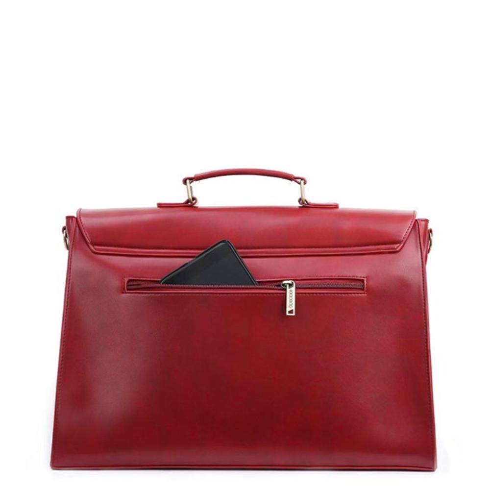 Sac à Épaule Femme en Cuir Chic — Nœud Papillon Élégant