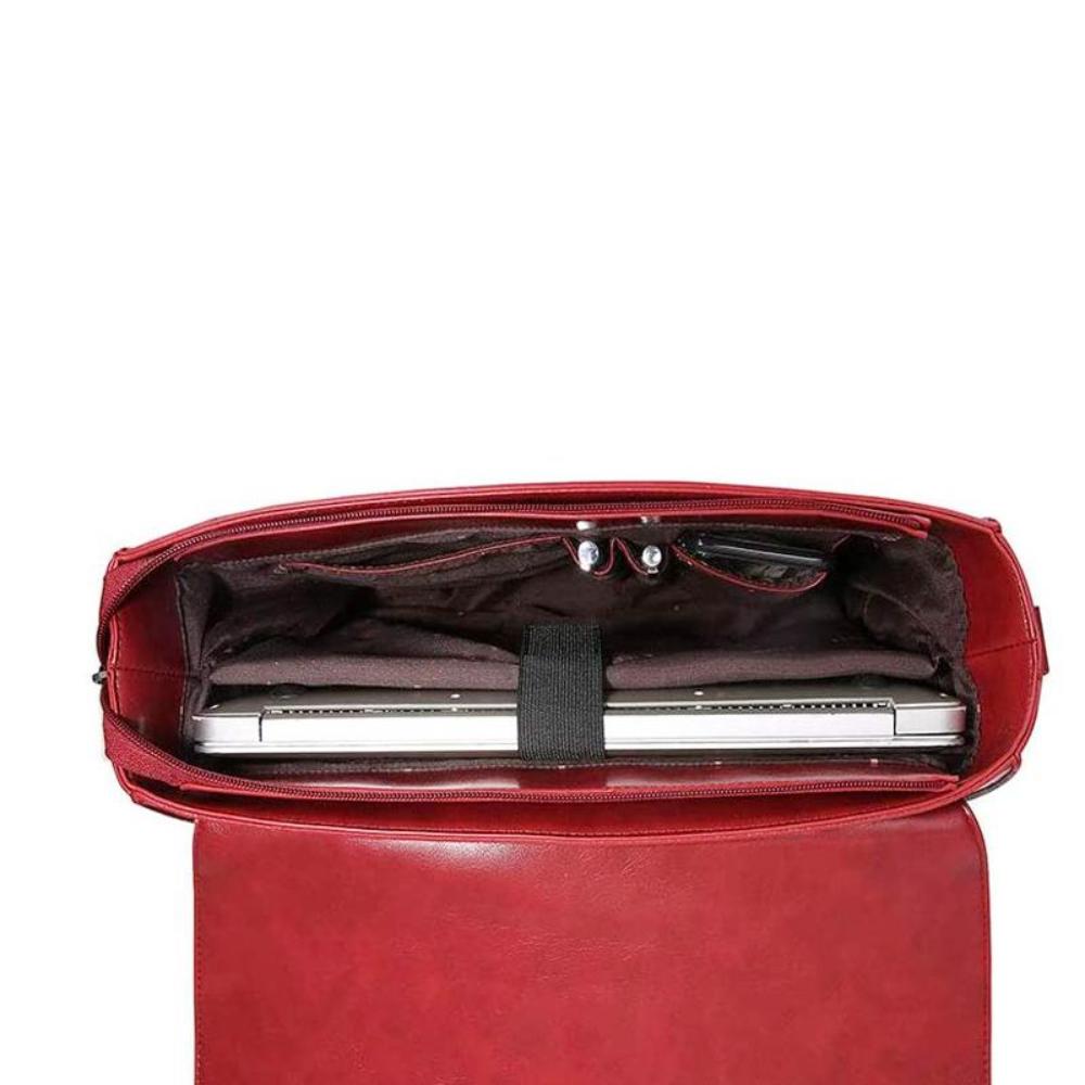 Sac à Épaule Femme en Cuir Chic — Nœud Papillon Élégant